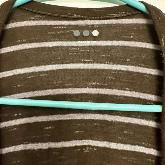 Anthropologie Three Dots women’s open front thin cardigan.size large - Picture 4 of 5